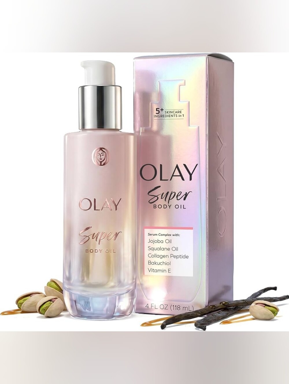 Olay Super Body Oil 5 In 1 Serum Complex 4 Fl Oz 118 ml